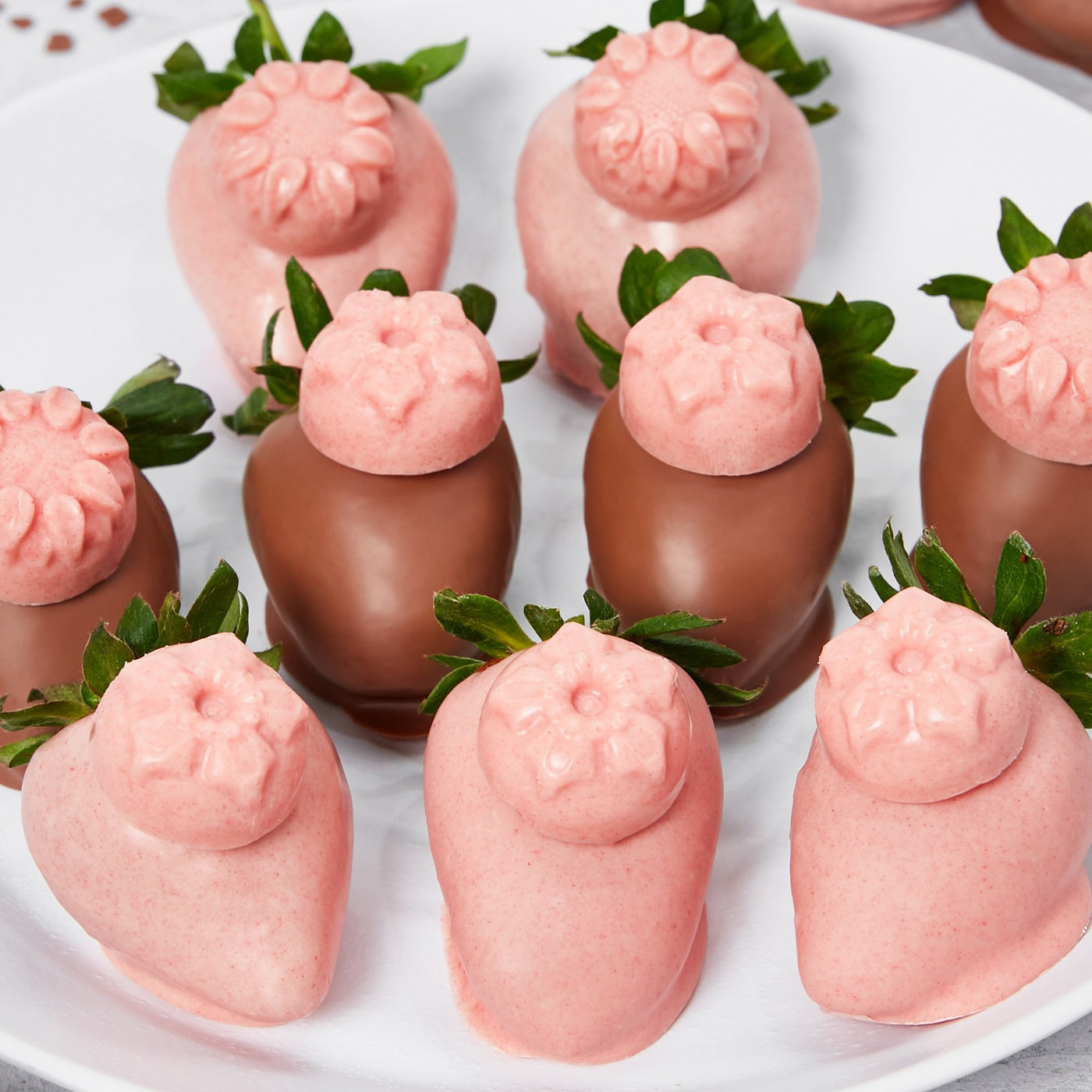 Flower Power Strawberries