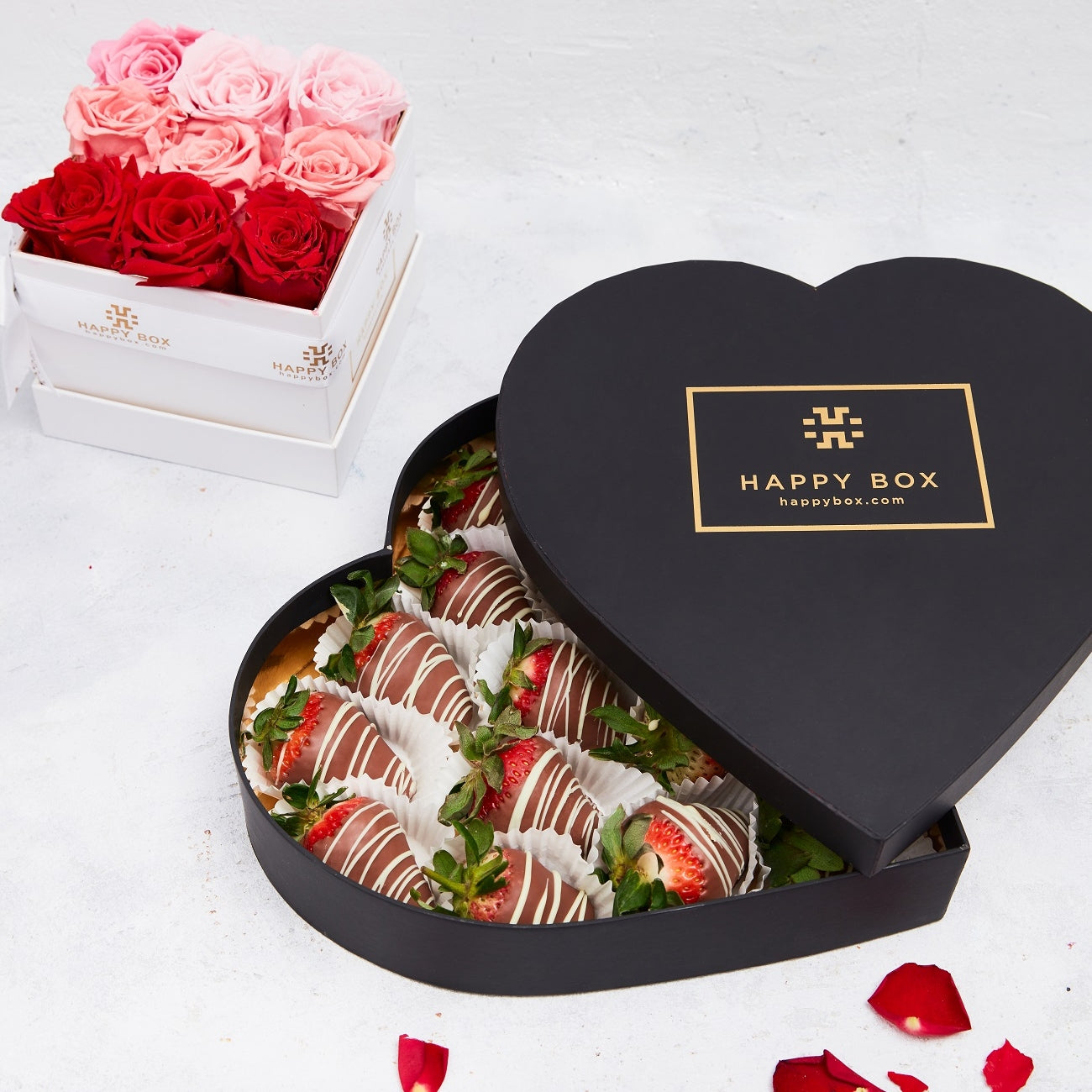 Heart Chocolate Strawberries