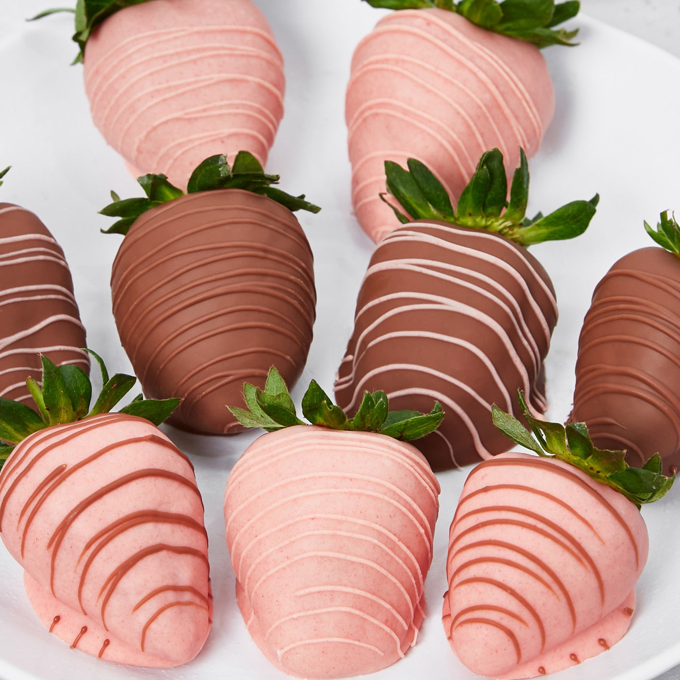 Pretty in Pink Strawberries