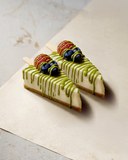 Strawberry Pistachio Cheesecake